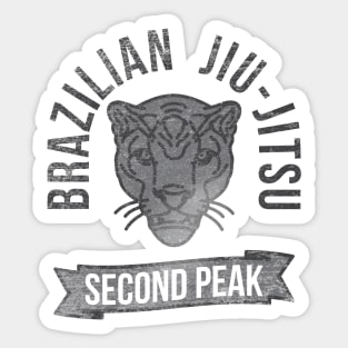 Second Peak BJJ Panther Sticker